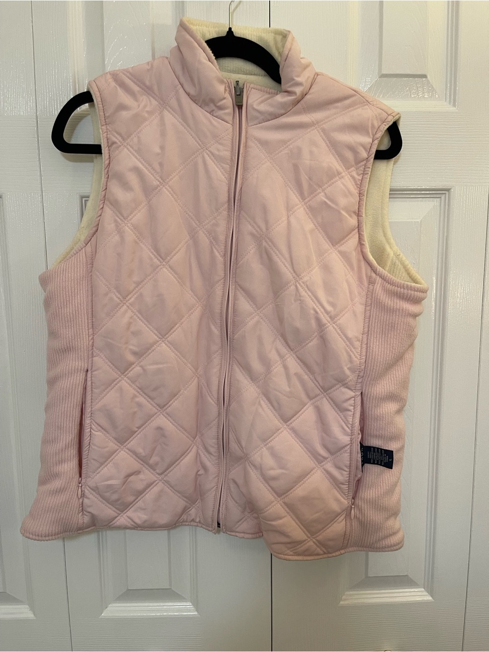 Izod Quilted Light Pink Women's Vest